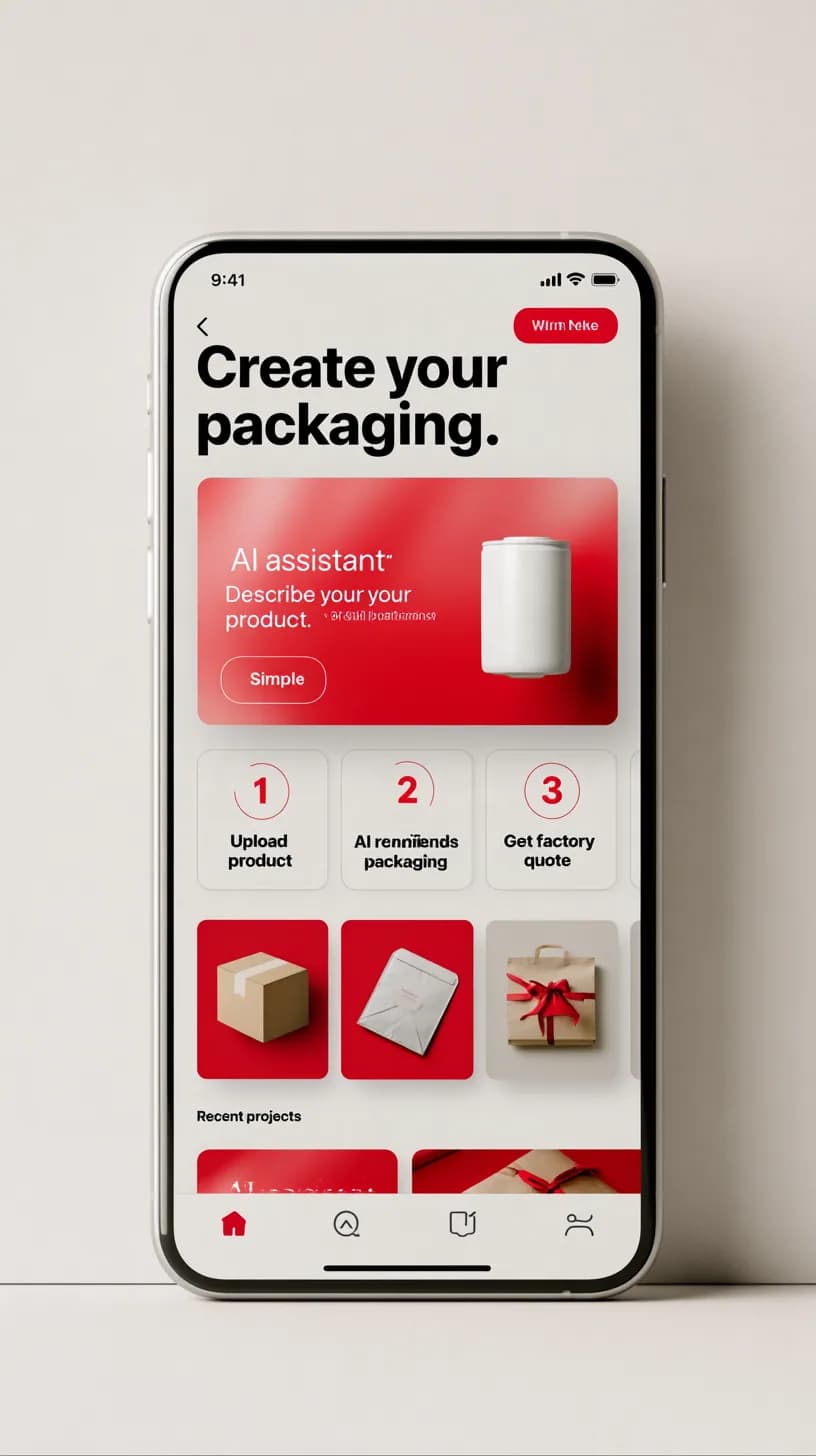 Example ad created by LoveRush for a fictional brand