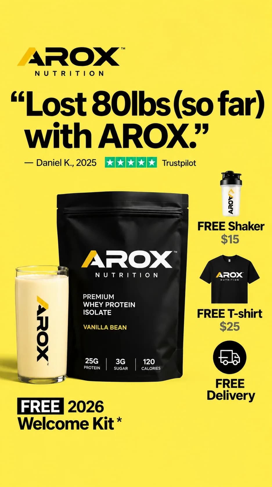 Example ad created by LoveRush for a fictional brand