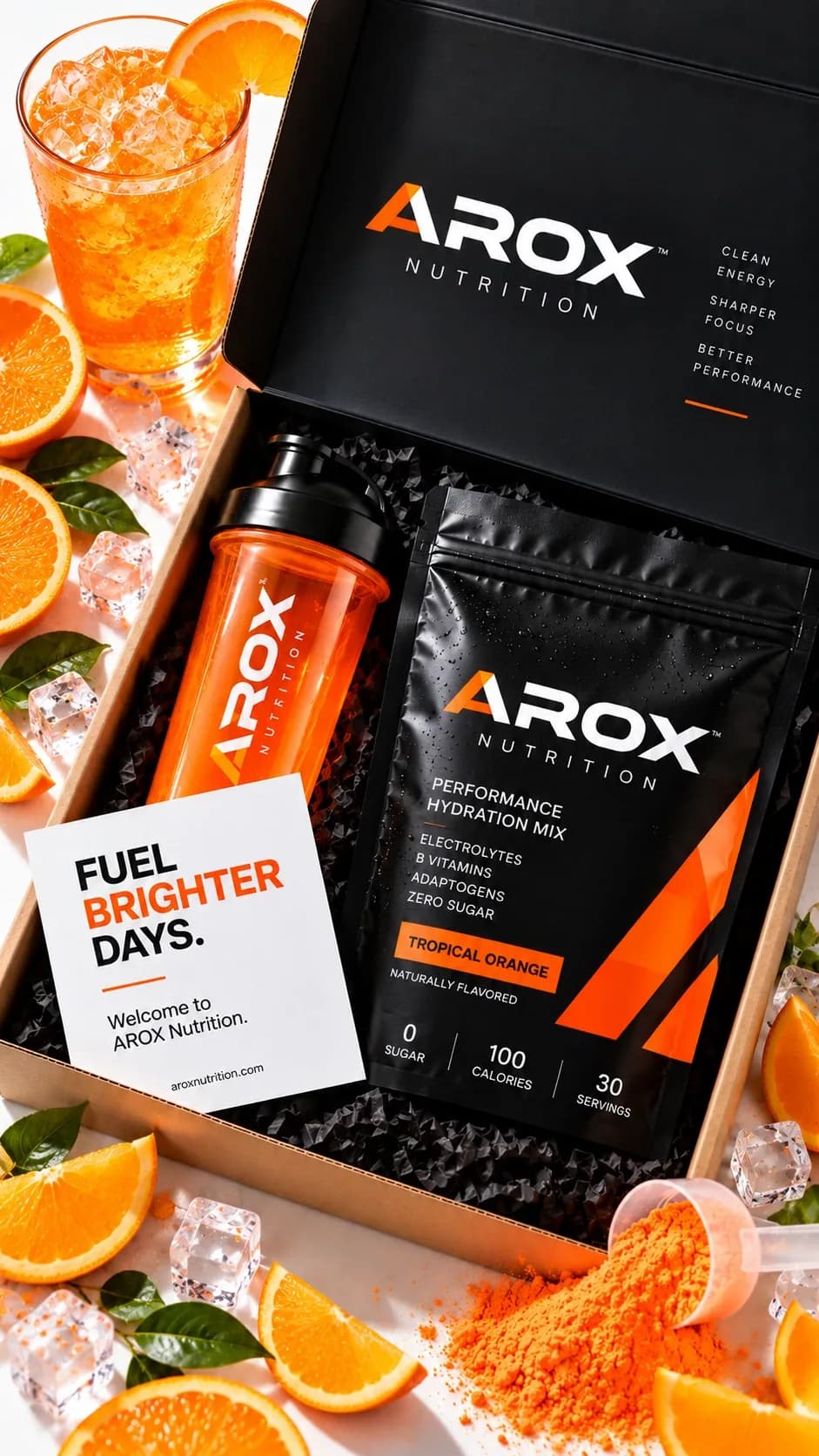 Example ad created by LoveRush for a fictional brand