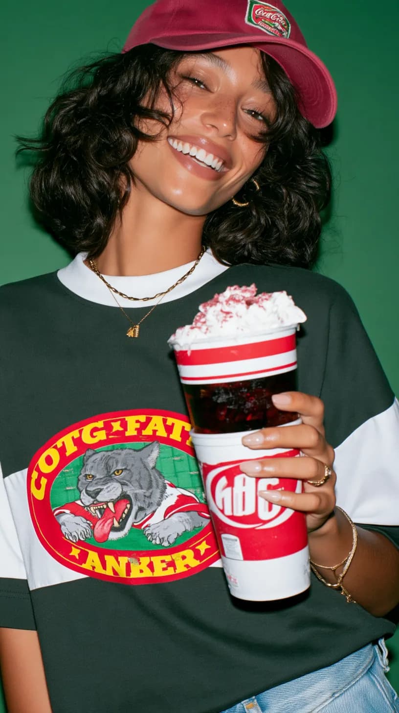 Example ad created by LoveRush for a fictional brand