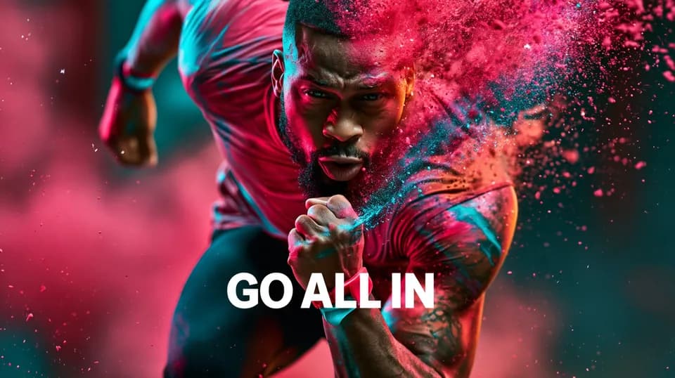 Example ad created by LoveRush for a fictional brand