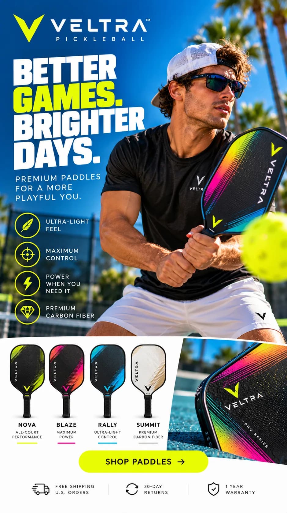Example ad created by LoveRush for a fictional brand