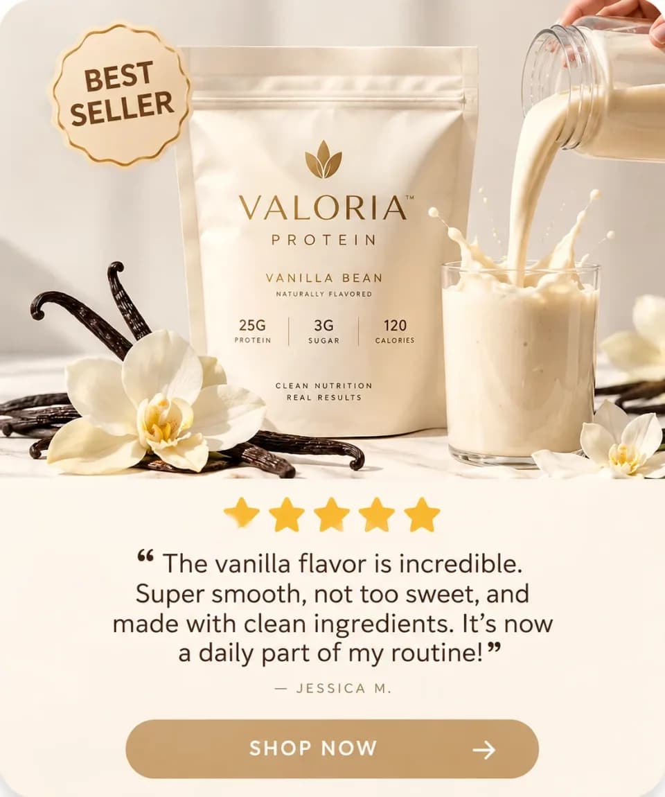 Example ad created by LoveRush for a fictional brand