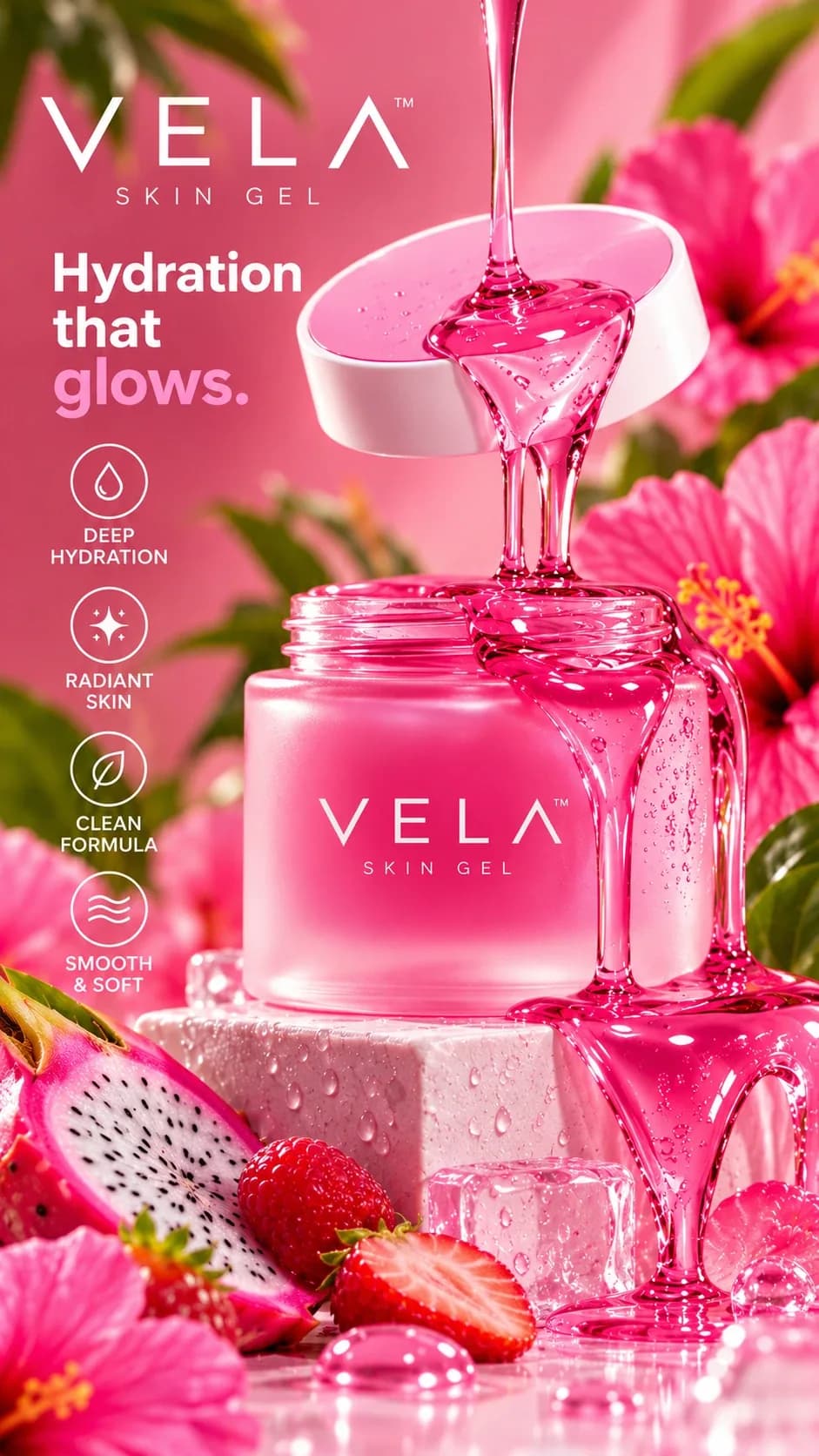 Example ad created by LoveRush for a fictional brand